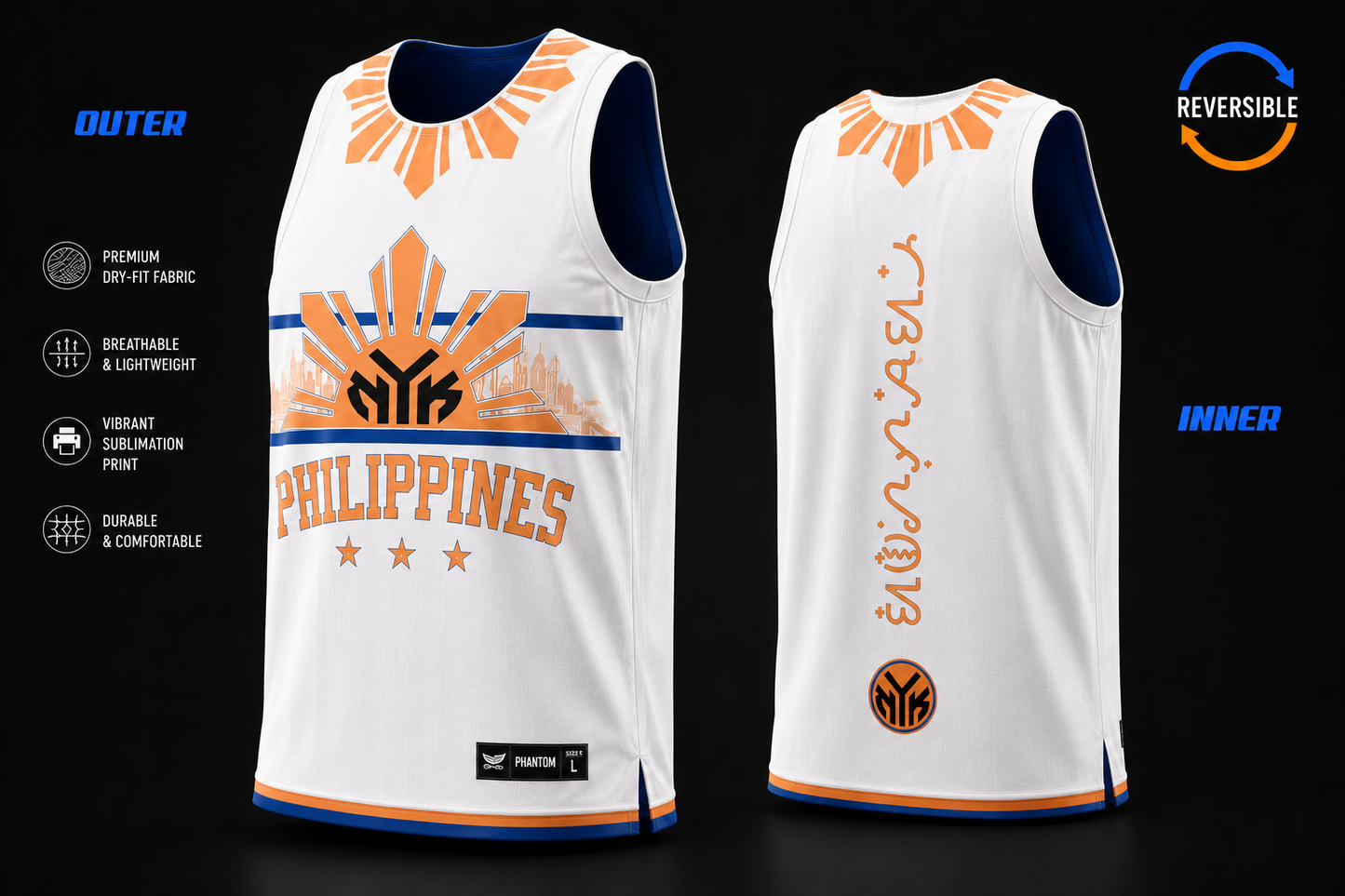 Philippine Paintball Reversible Tanktop
